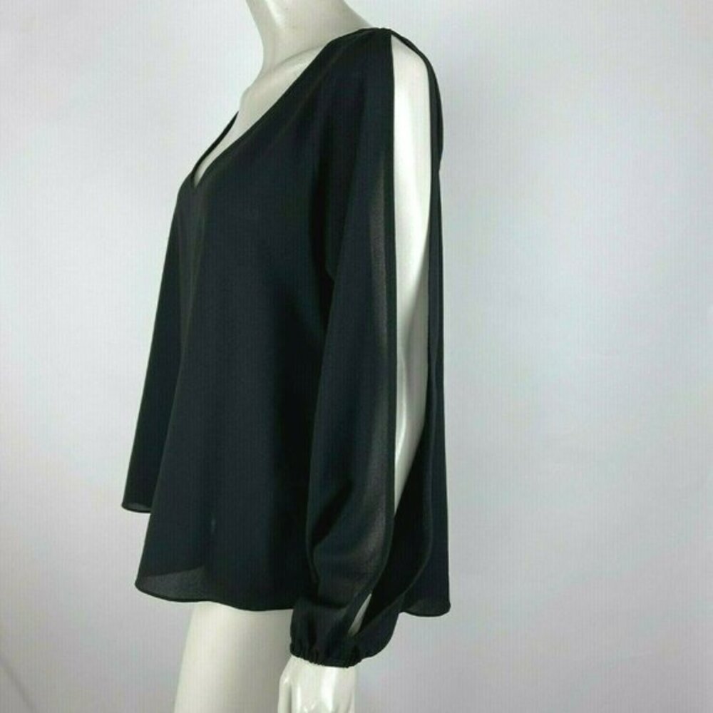Lovers‎ + Friends Cut out Long Sleeve Blouse Top - Picture 3 of 11